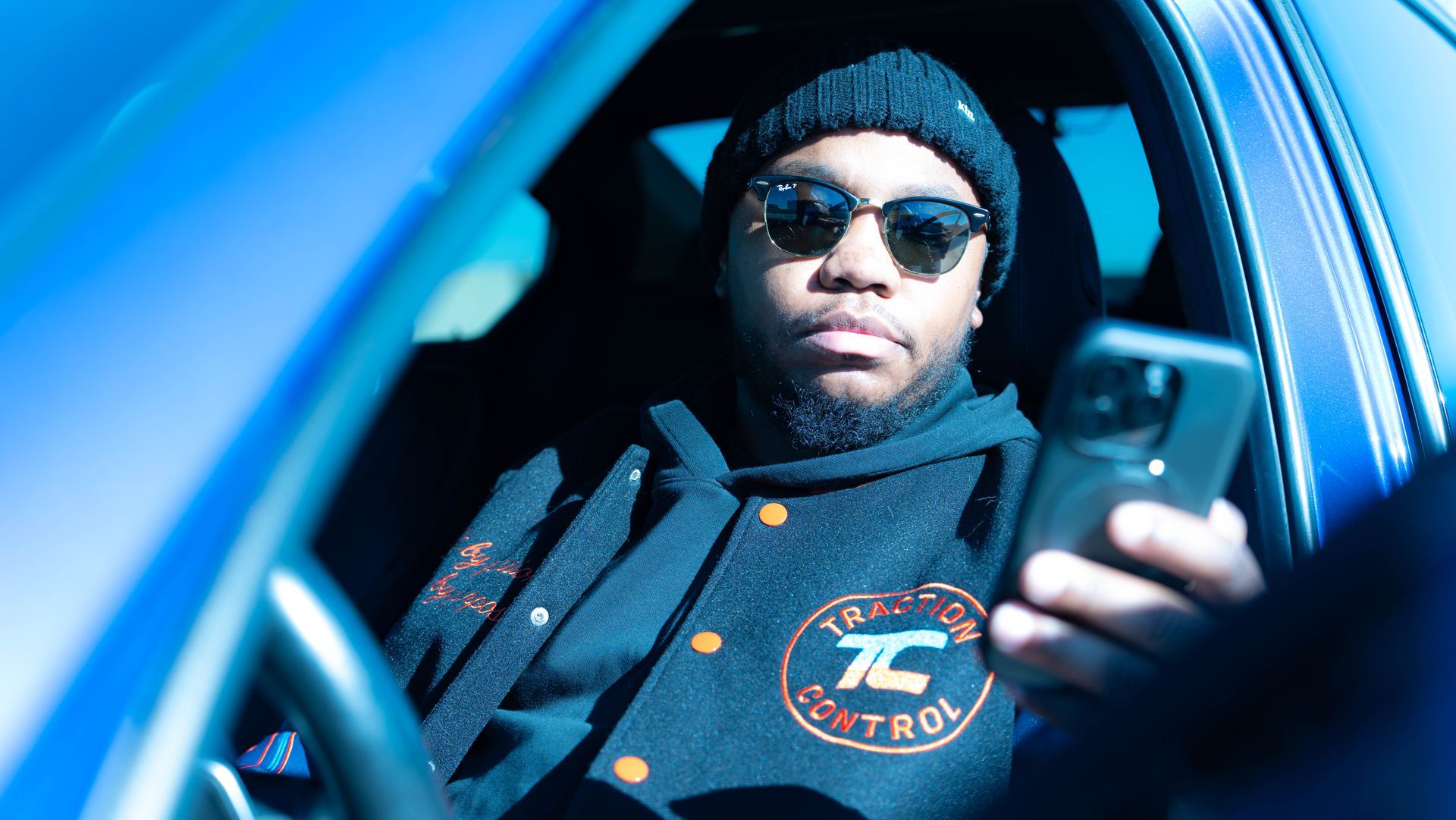 Traction Control Varsity Jacket
