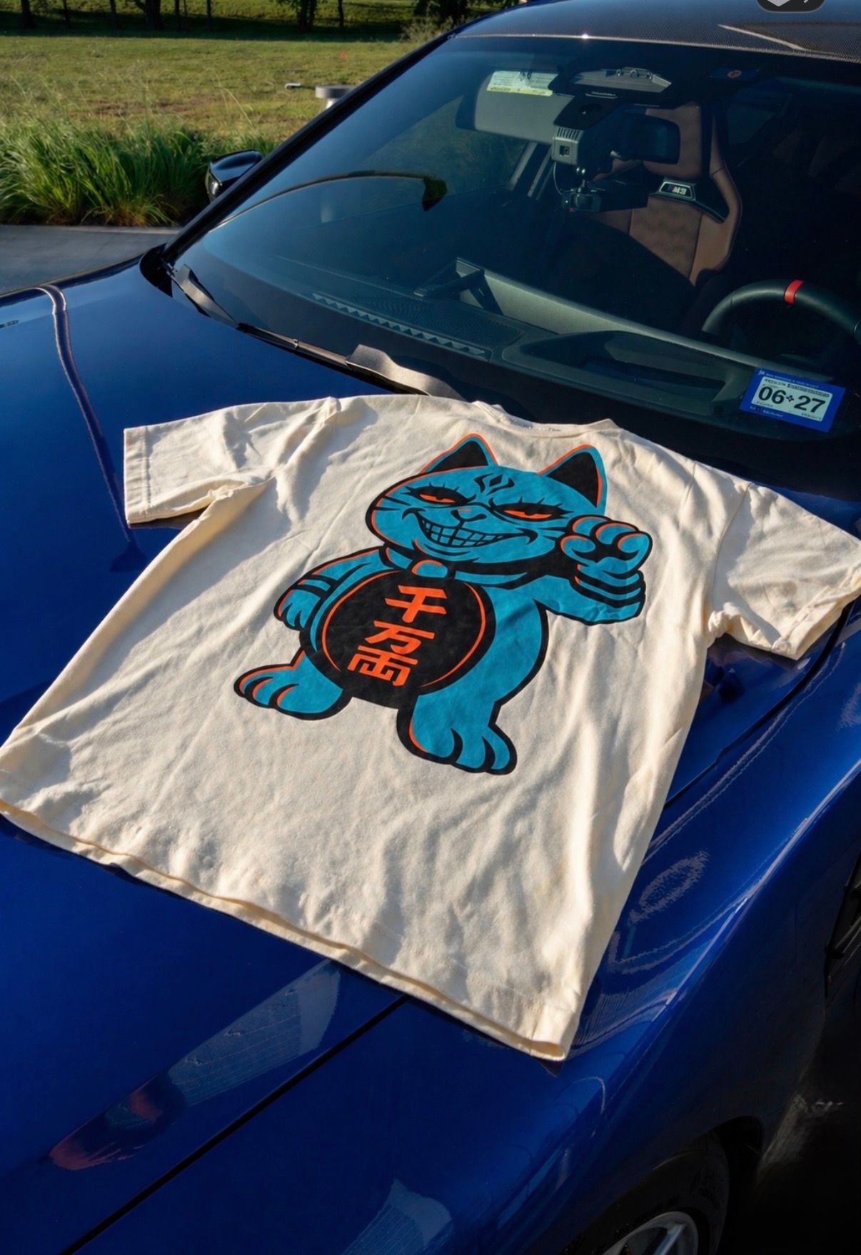 Traction Control Lucky Cat T-Shirt