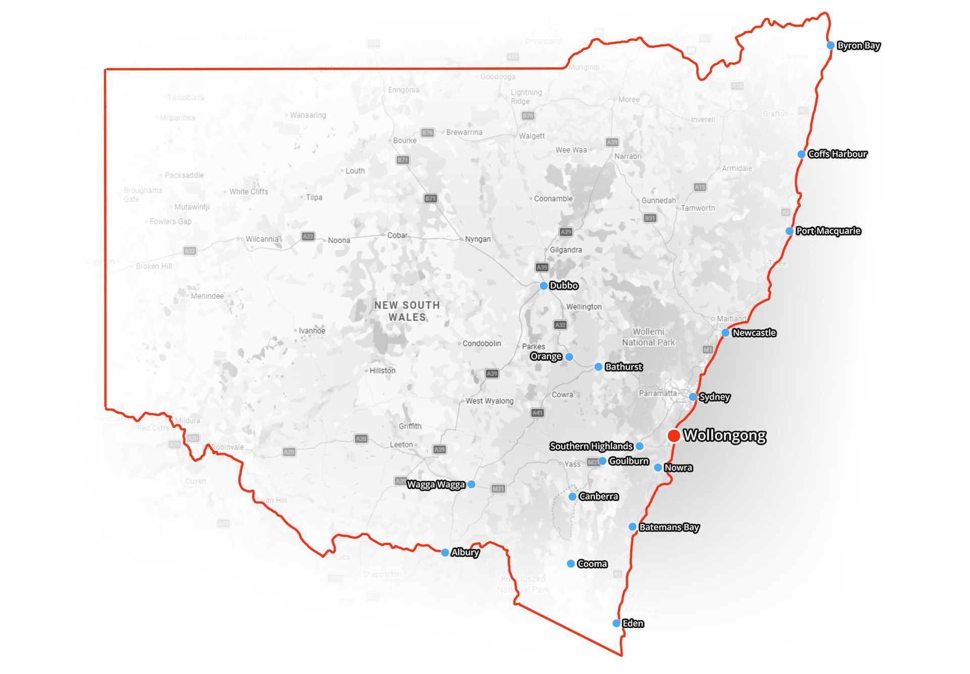 Areas We Service