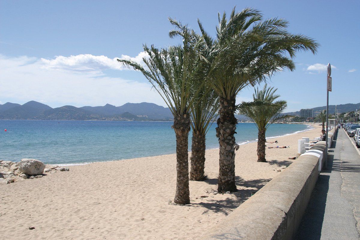 Cannes spiaggia