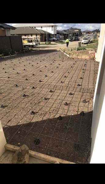 concrete prep work