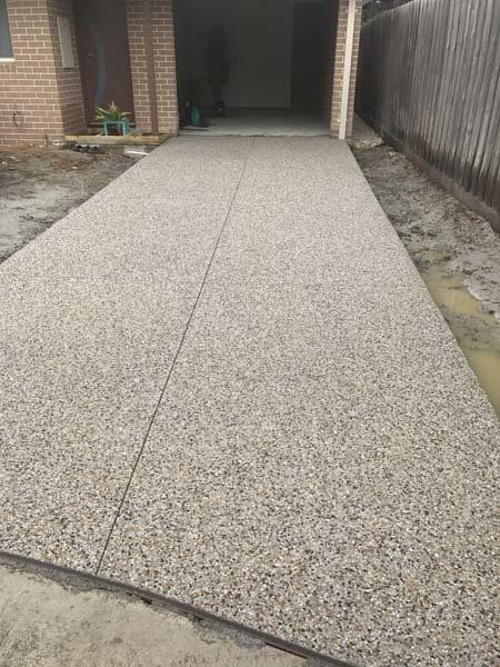 concrete walkway