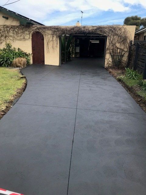 Concrete Parking Pavement