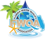 a logo for the florida water quality association