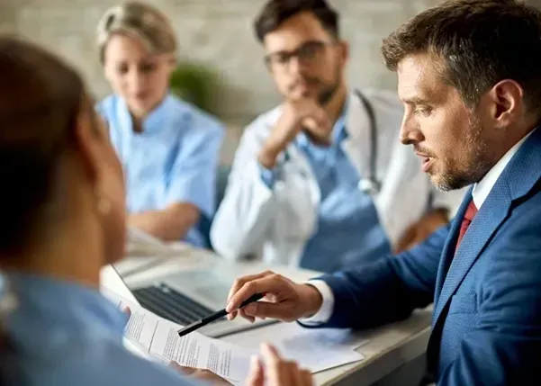 Texas medical practice office with essential insurance coverage