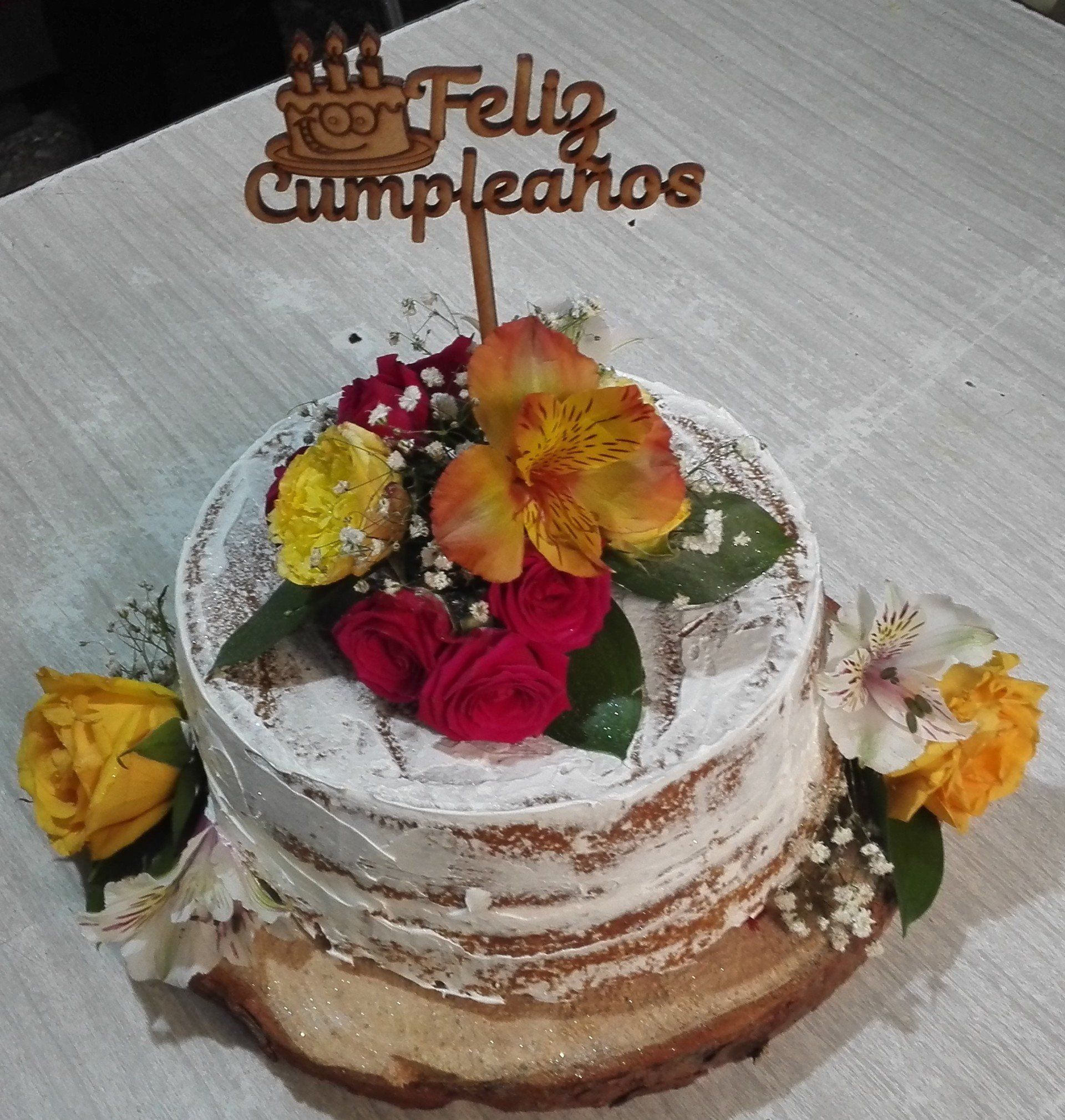 Pastel de cumpleaños