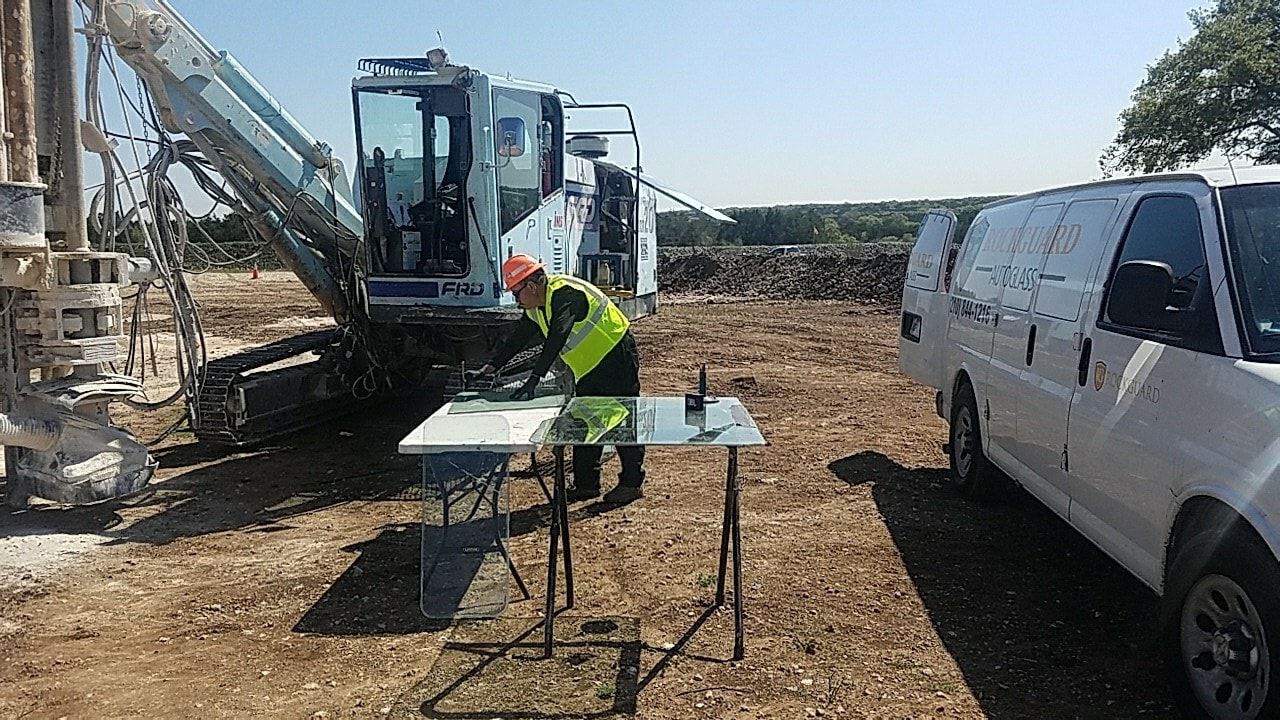 Construction Equipment Glass Repair — San Antonio, TX — Rockguard Autoglass