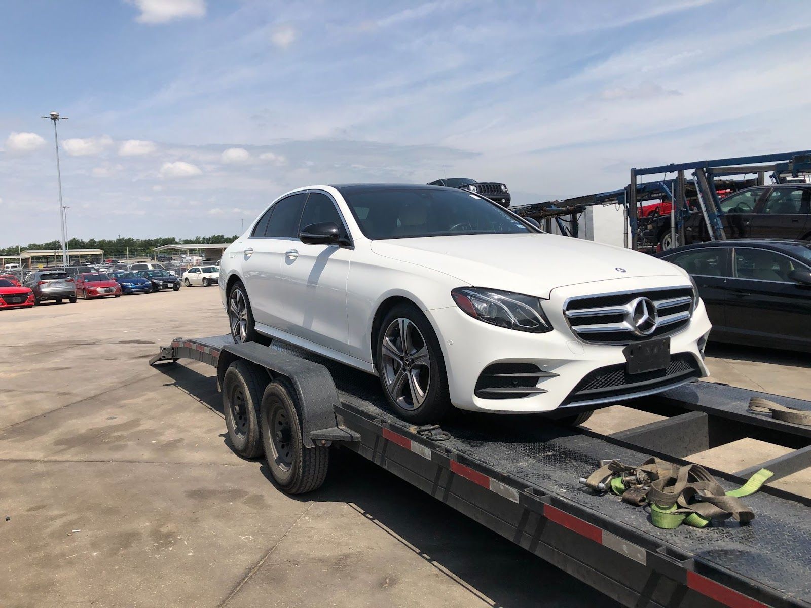 Car is being shipped from Mainland to Hawaii via door-to-port service.