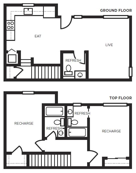 2 Bed | 2.5 Bath | I