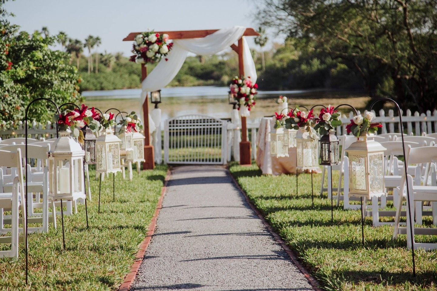 A Row of White Chairs Lined Up — Mission, TX — Soiree