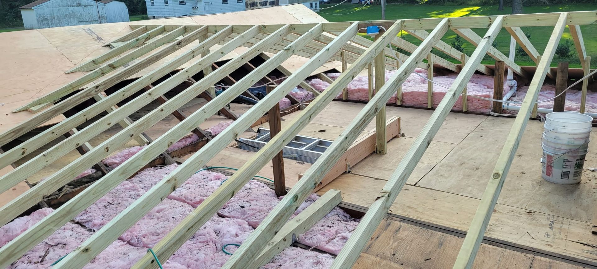 Roofing Framework — Hamilton, NJ — United Roofing & Restoration Co.