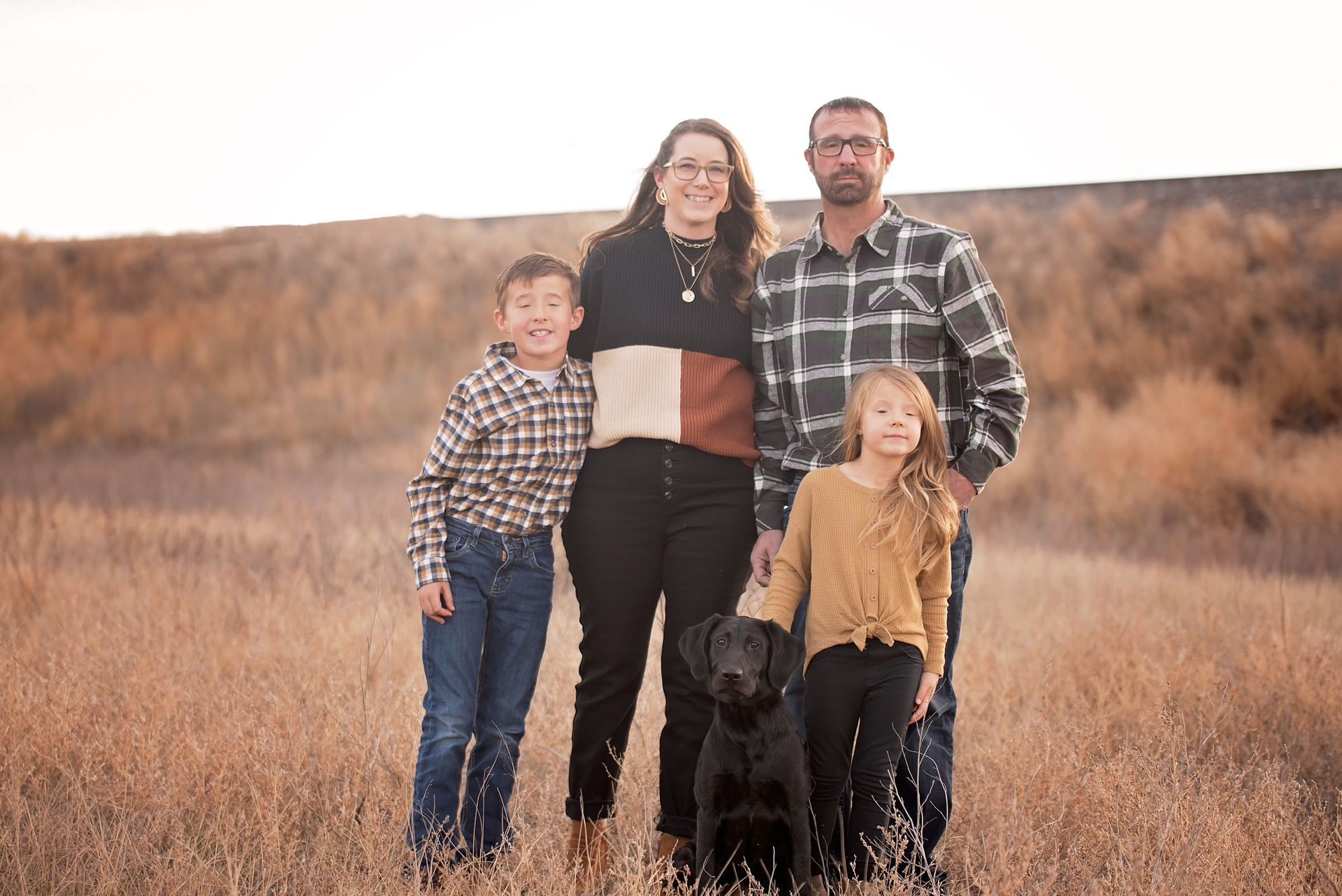 CJ Thompson and family