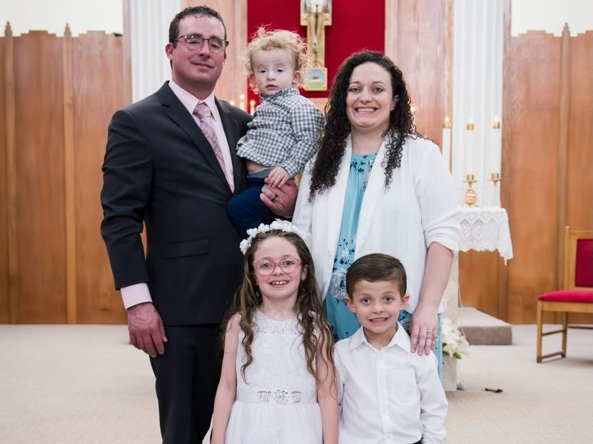 Ryan Thompson and family