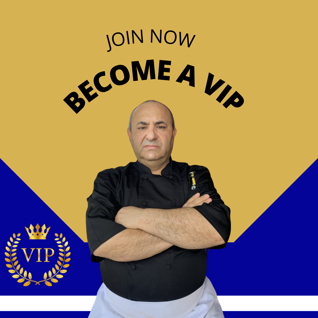 A man is standing with his arms crossed in front of a sign that says join now become a vip