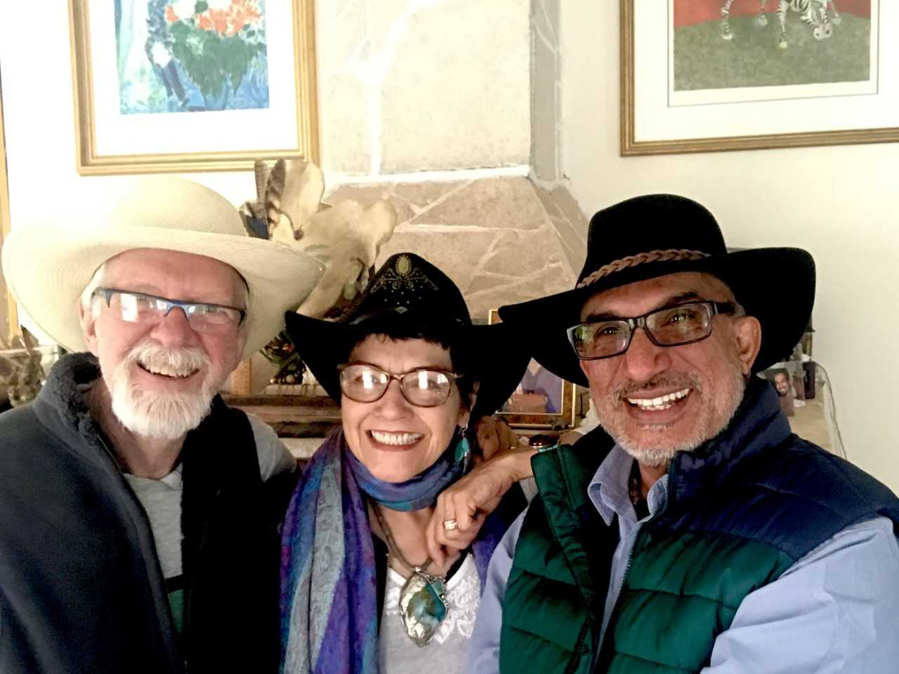 Lydia, Roberto, and Daniel