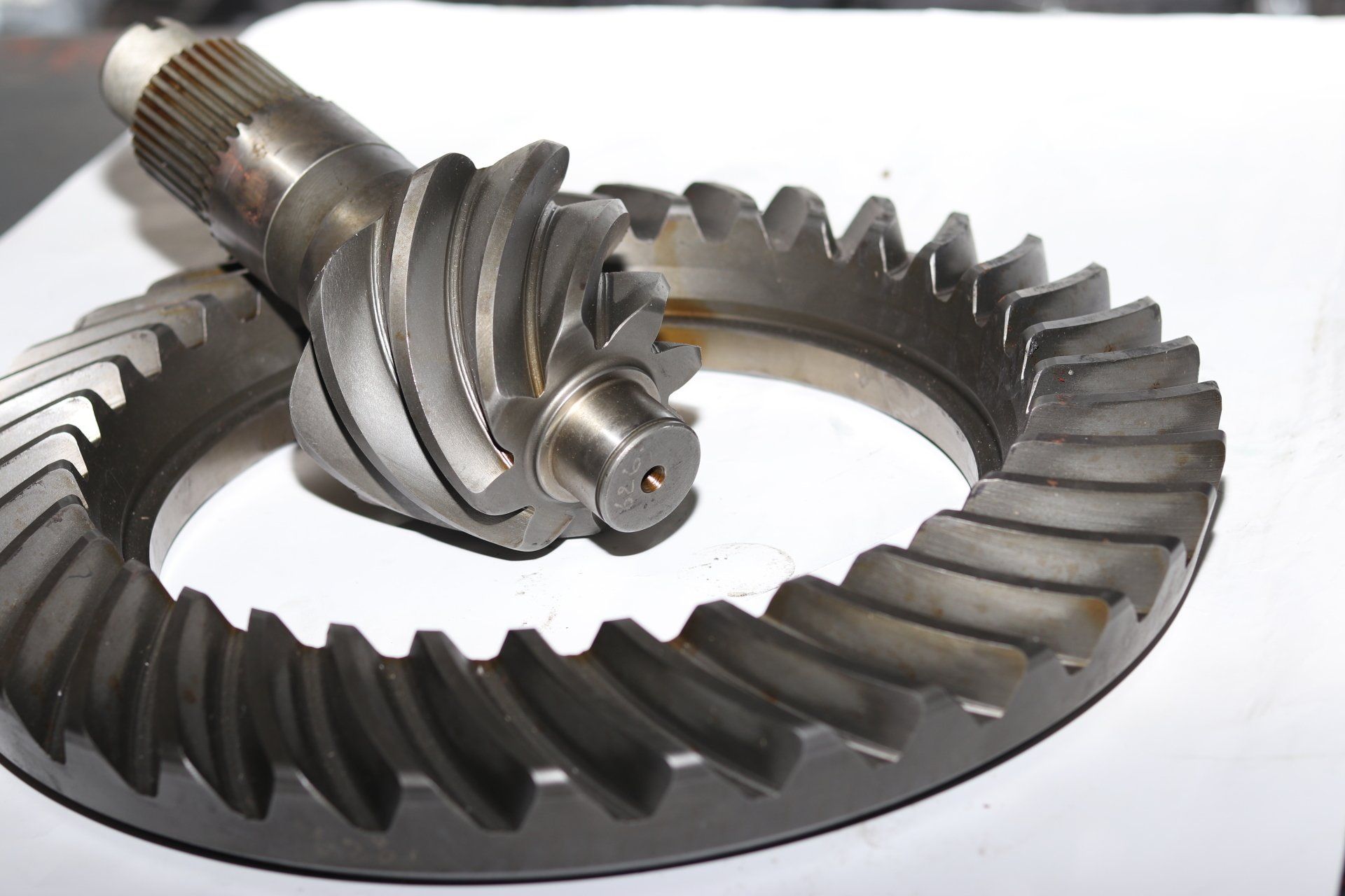 Crown wheel and pinion. (see the picture)