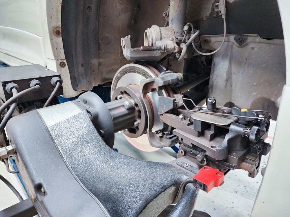 An On-car Brake Lathe Machine — Berkeley Vale Tyre & Mechanical in Fountaindale, NSW