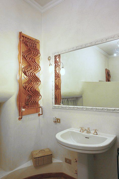 Bathroom with designer radiator 2