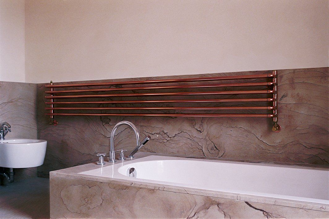 Bathroom with designer radiator 3