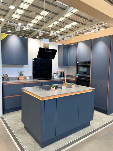 SD-DESGIN designer kitchen in showroom