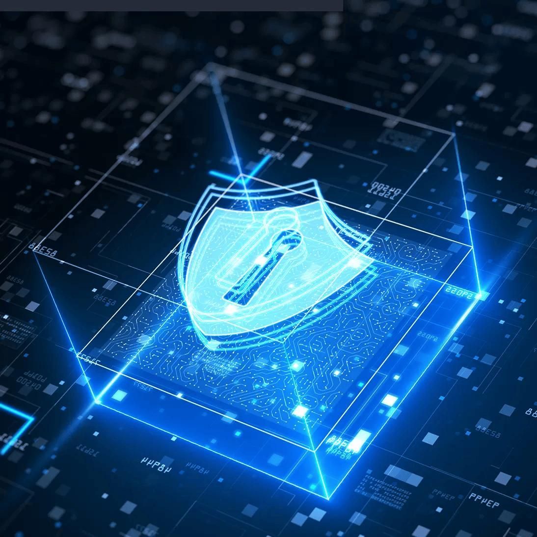 A Shield with A Key in It Is in A Blue Box — Coffs City Lockmart Pty Ltd in North Boambee Valley, NSW