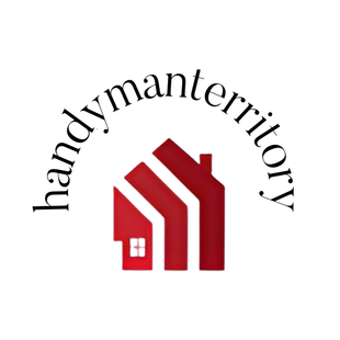 Red house logo with the text 