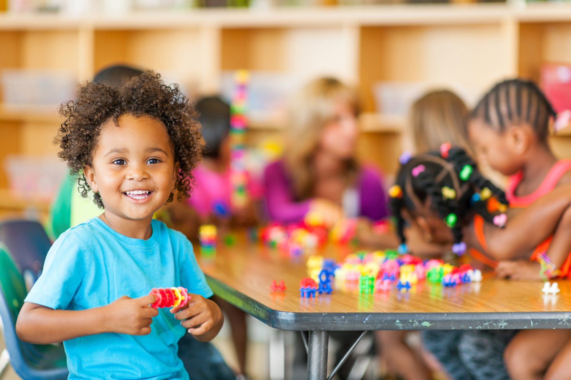 Happy little boy — Bronx, NY — A Continuation of a Dream Daycare Center