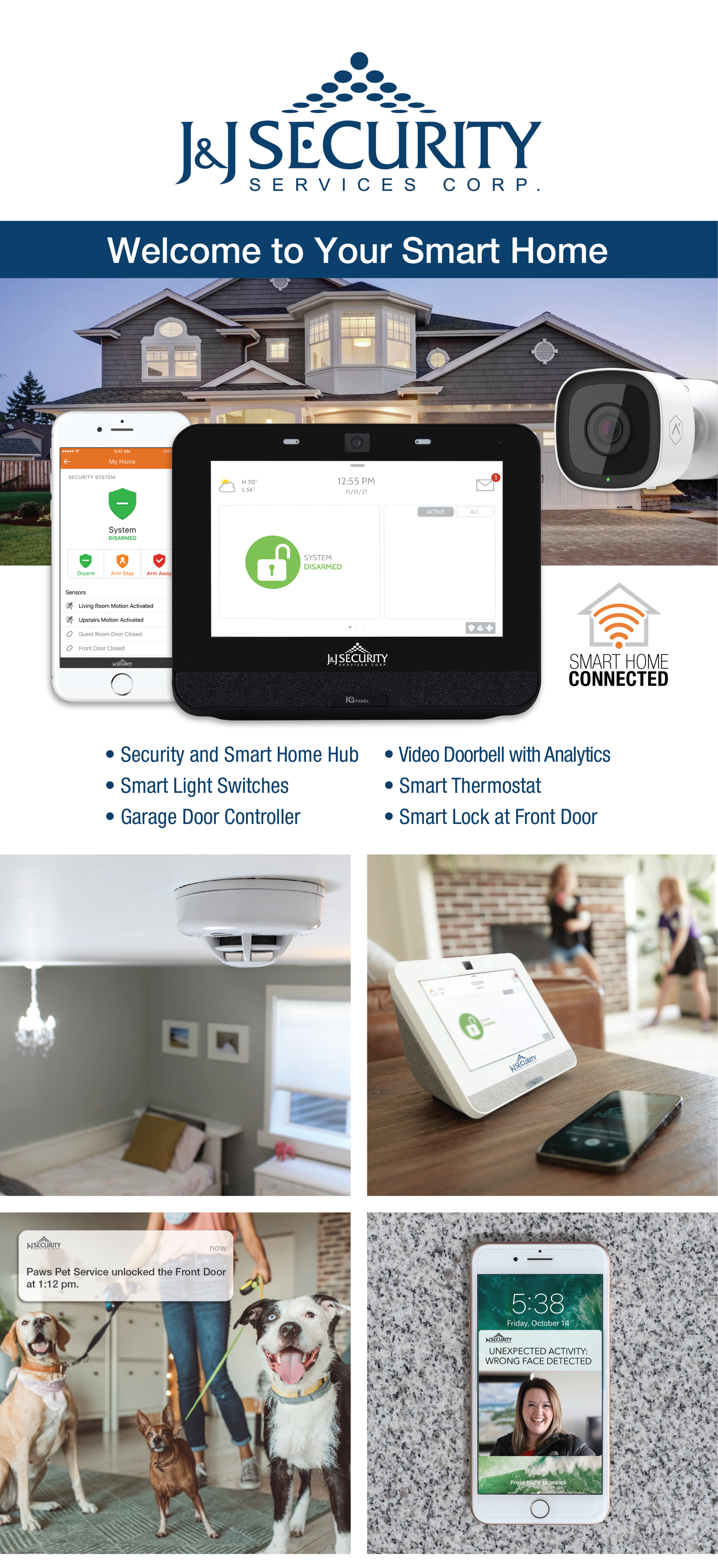 Smart Home Security Alarm Systems