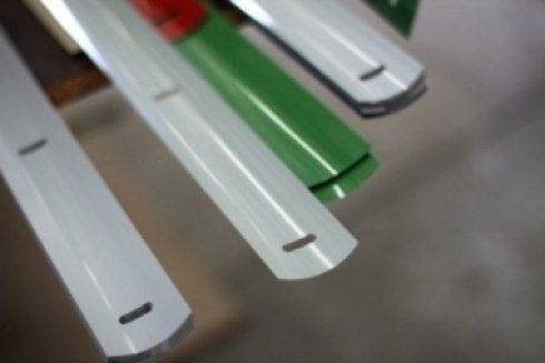 dettaglio delle lamelle di una tenda veneziana