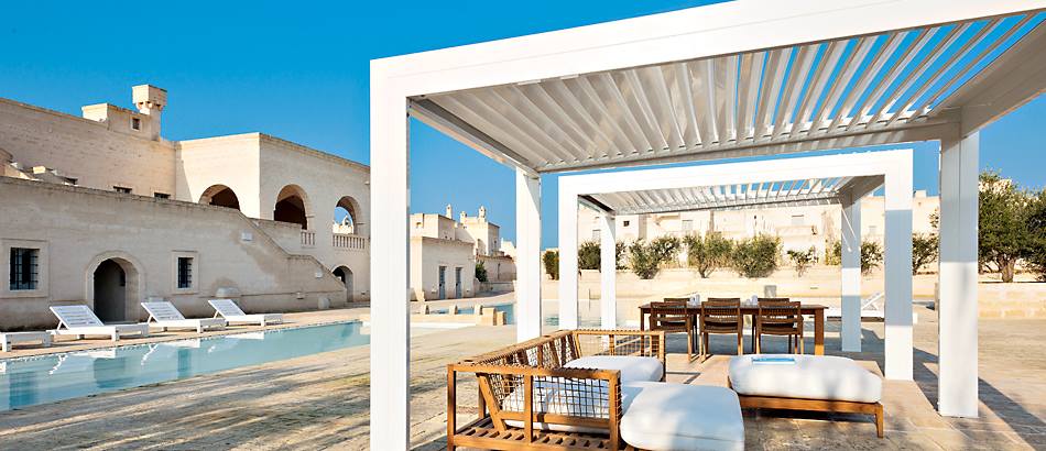 Gazebo in legno per spazi all'aperto