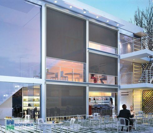 Tende a rullo per uffici