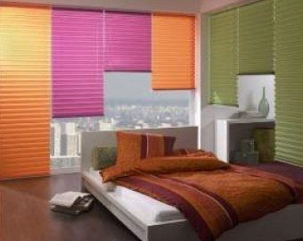 tende plissettate di vario colore