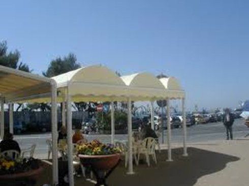 tende a tunnel per bar