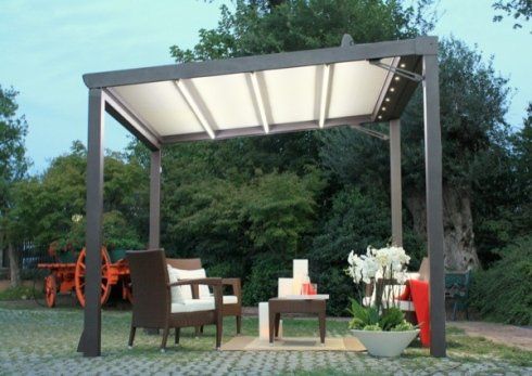 gazebo in alluminio