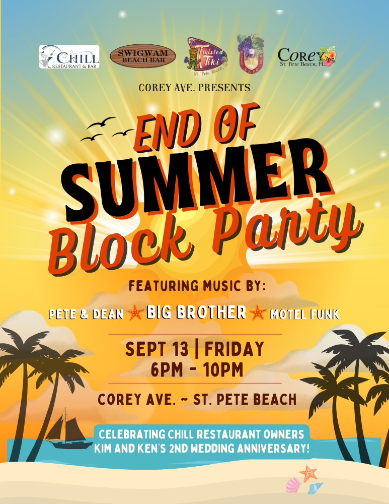 block party flyer