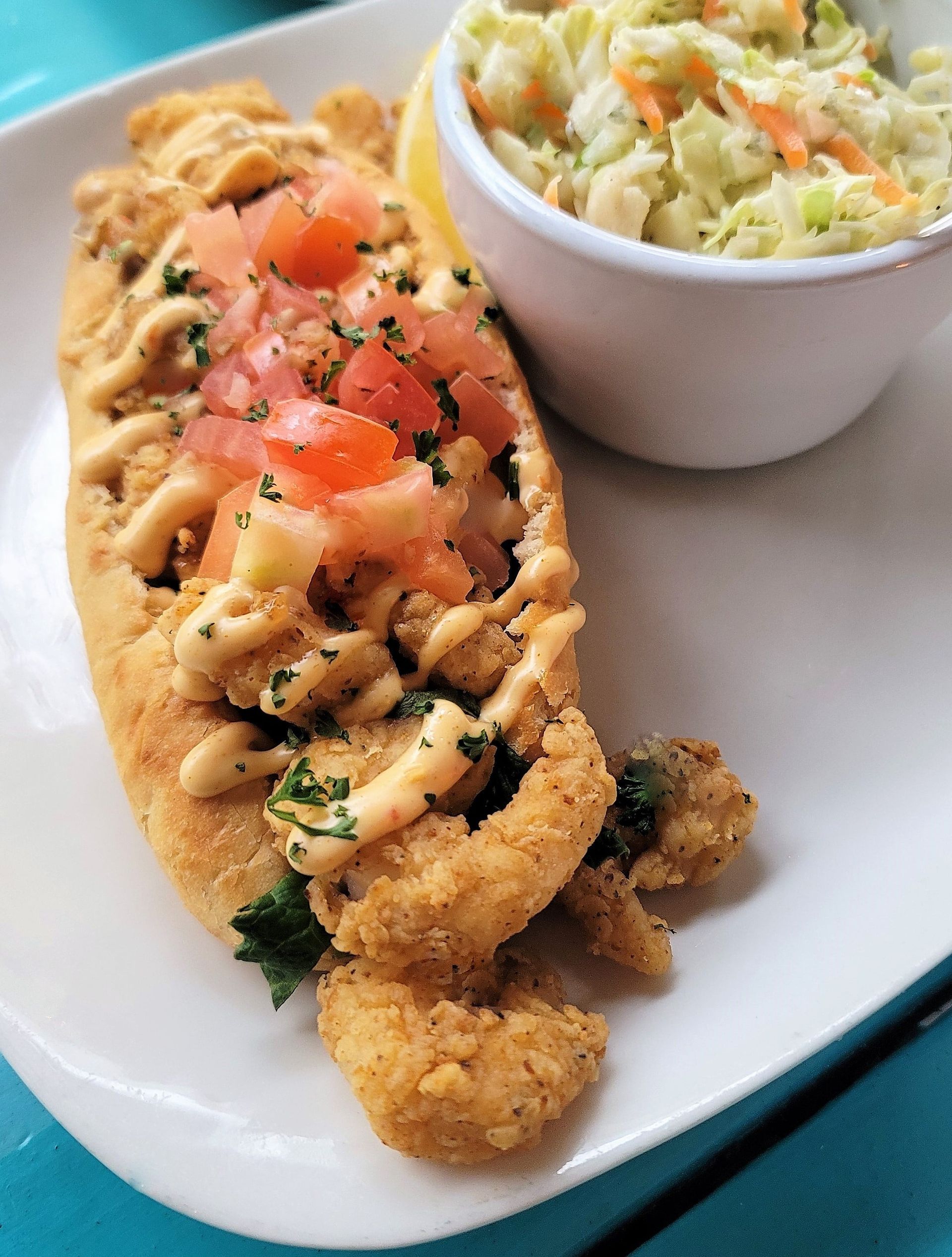 Po Boy Sandwich at The Big Catch