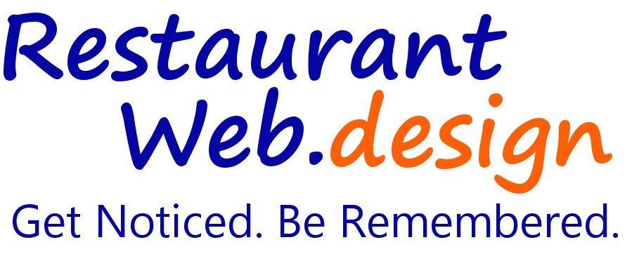 Restaurant Web Dot Design Logo