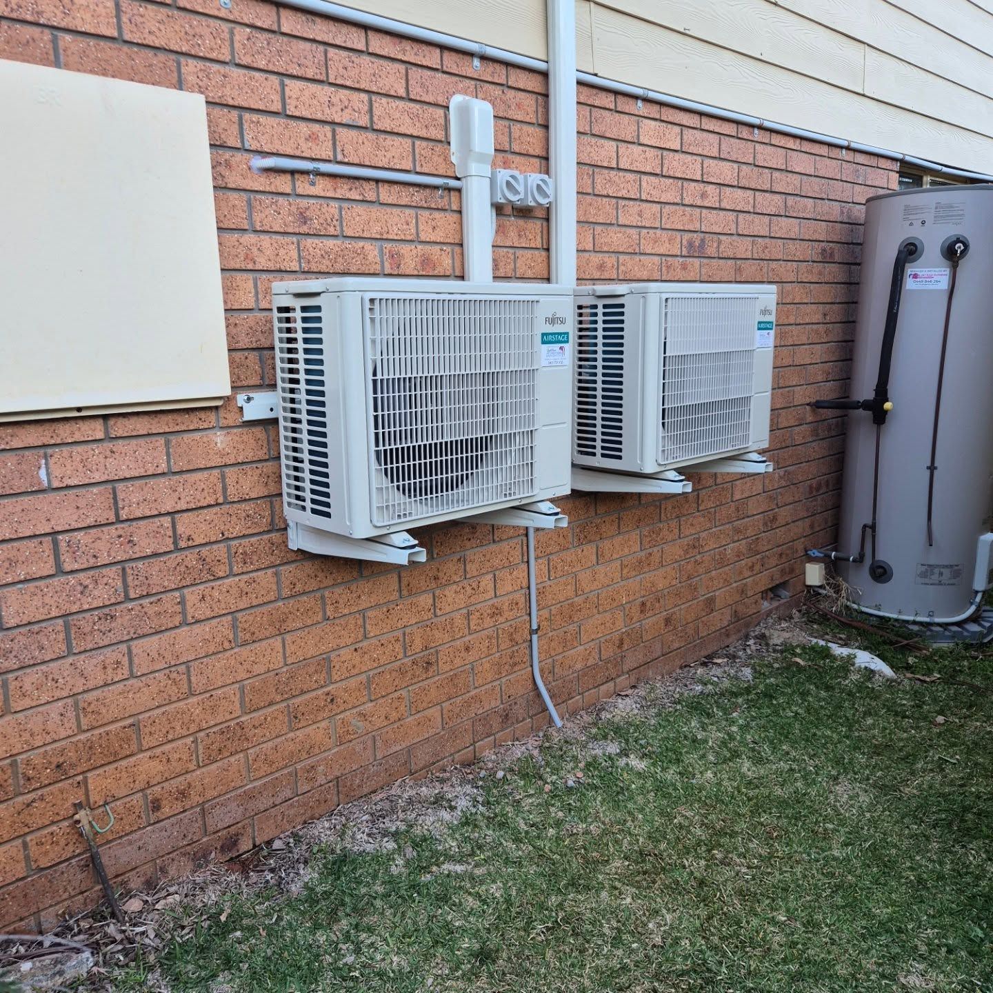 Two Air Conditioning Units — Bay & Basin Air Conditioning & Refrigeration Pty Ltd in St Georges Basin, NSW