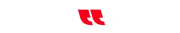 Red quotation mark.