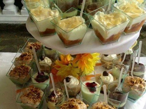 delle coppe di dolci