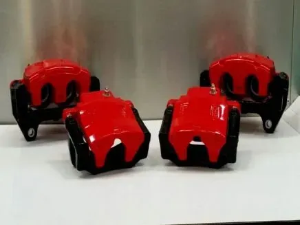 Objects Painted with Red and Black — Dandenong, VIC — Murrumbeena Industrial Spray Painting