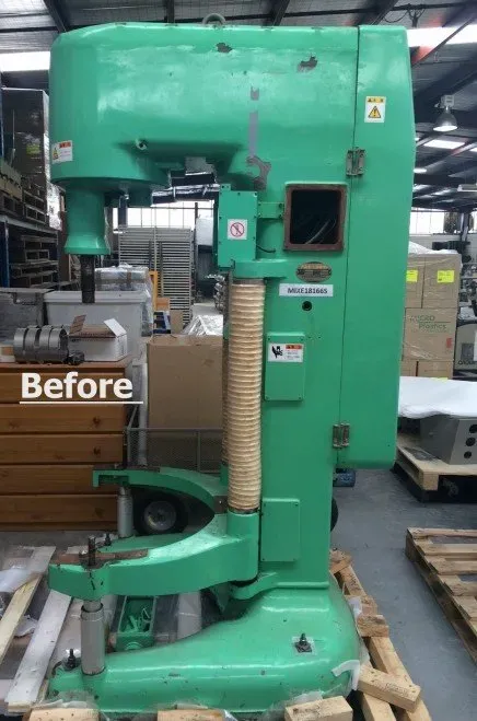 Large Mixer Before — Dandenong, VIC — Murrumbeena Industrial Spray Painting