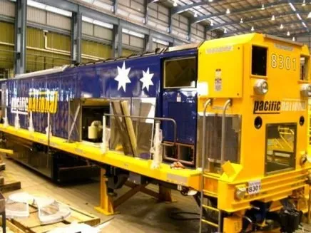 Train Paint Job — Dandenong, VIC — Murrumbeena Industrial Spray Painting