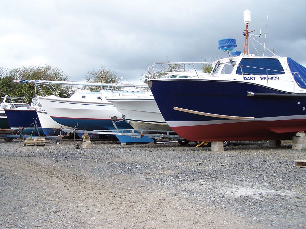 secure indoor rib, boat and yacht storage in kingsbridge and salcombe