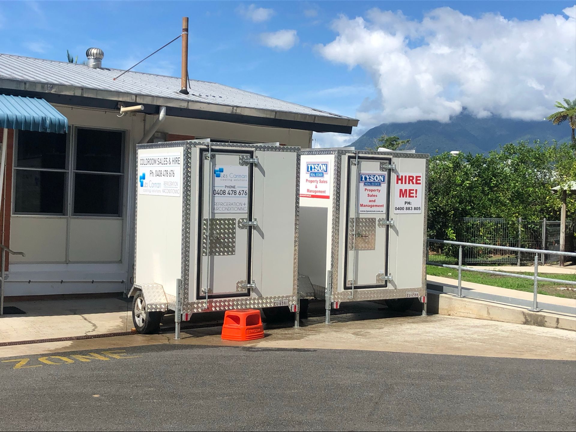 Refrigerators Displayed in a Well-lit Store — Les Carman Cooling Solutions in El Arish, QLD