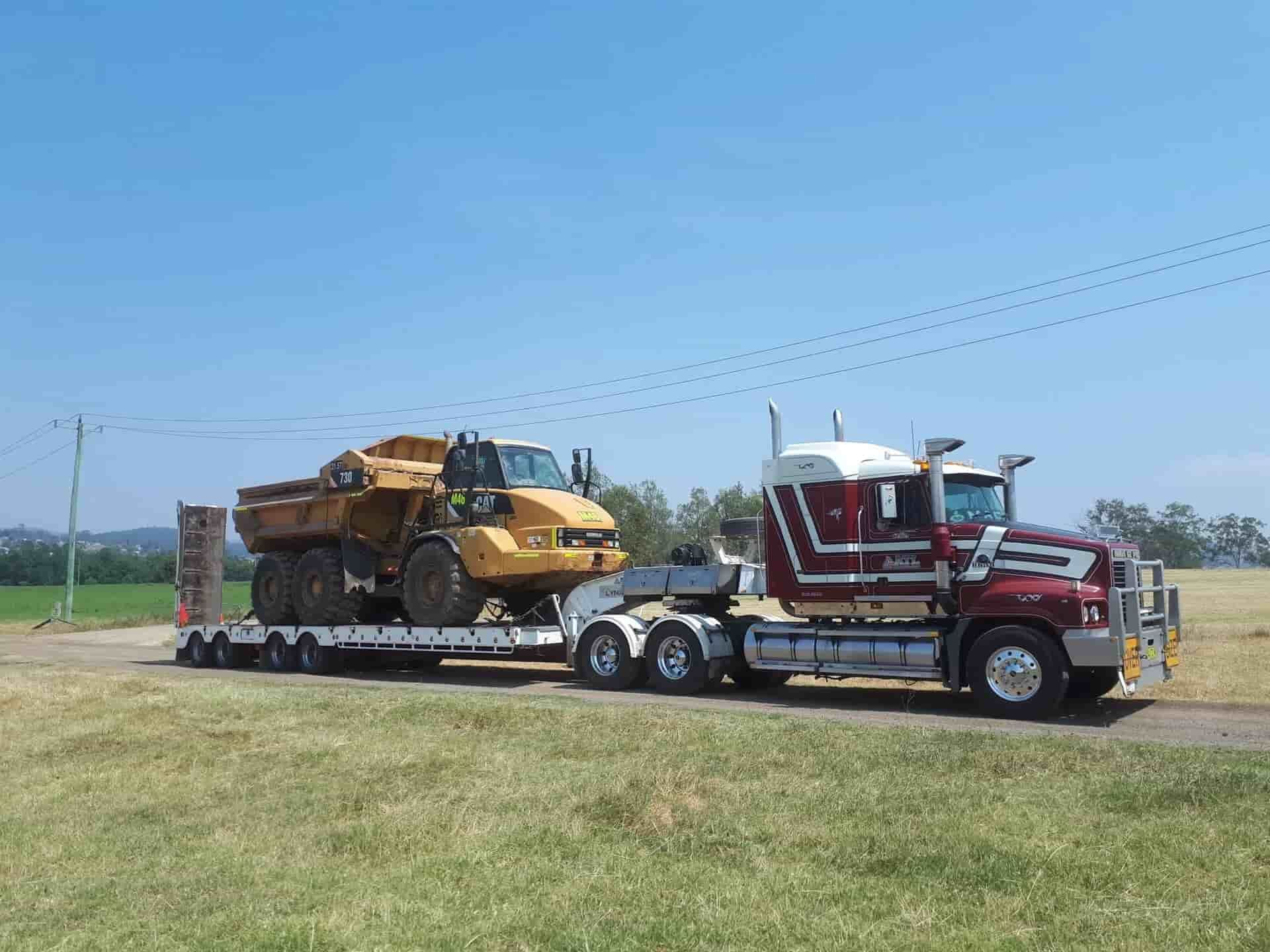 Transporting Heavy Machinery — Heavy Haulage in Maitland