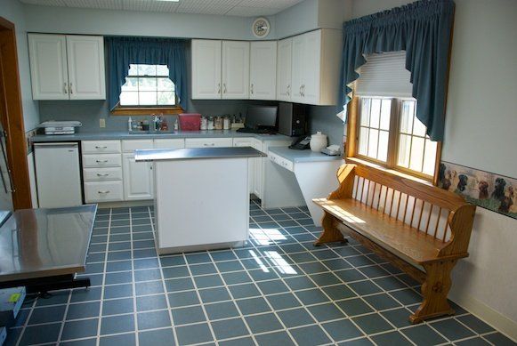 Hospital Interior — Blue Color in Area in Mullica Hill, NJ