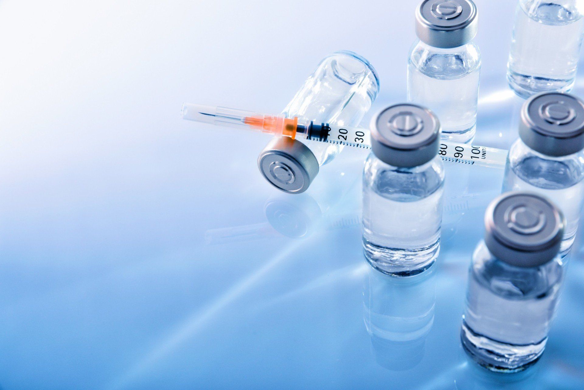 Vaccination - Vials and Syringe in Mullica Hill, NJ