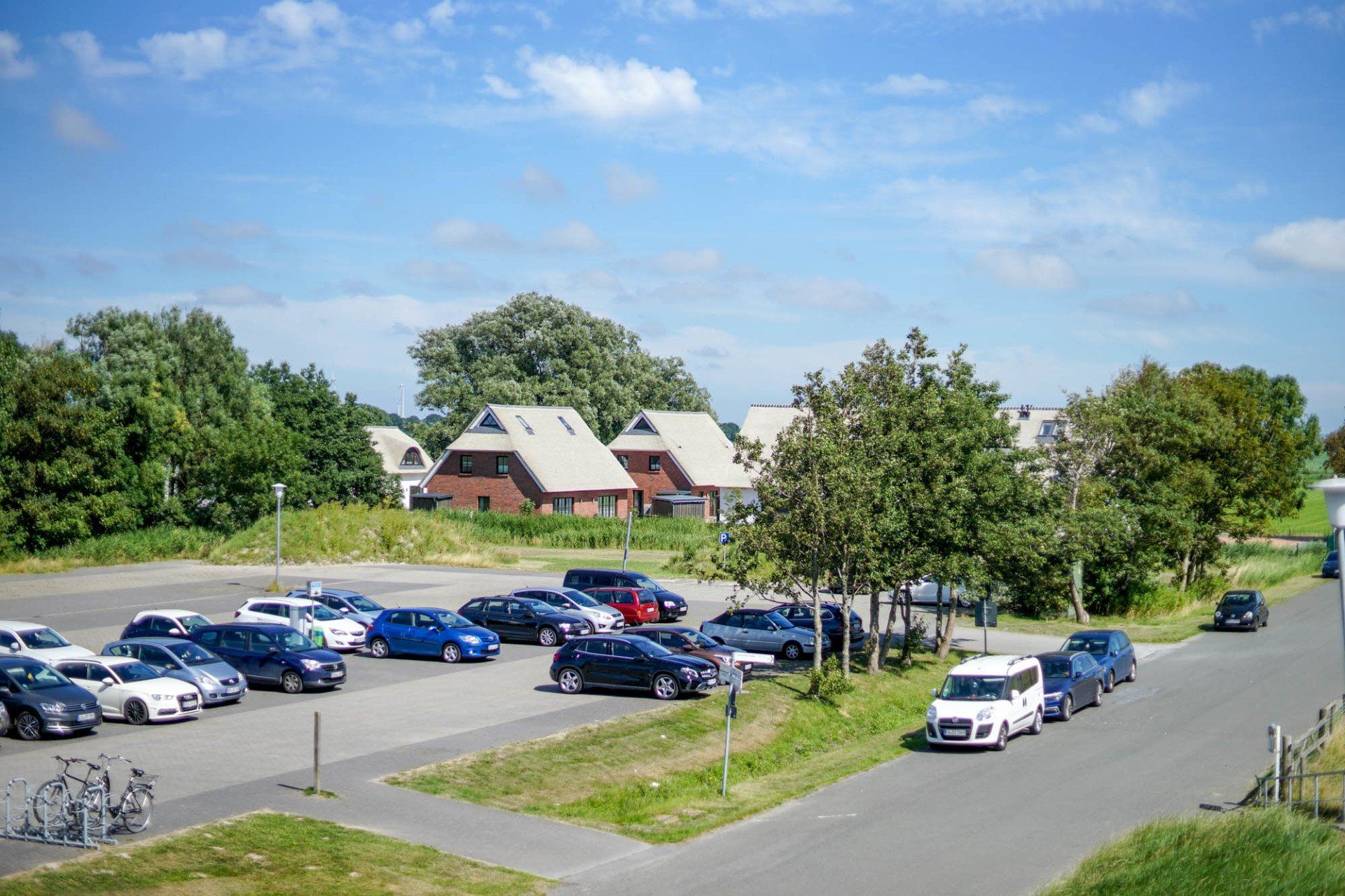 Gestaltung der Außenanlage, Parkplatz