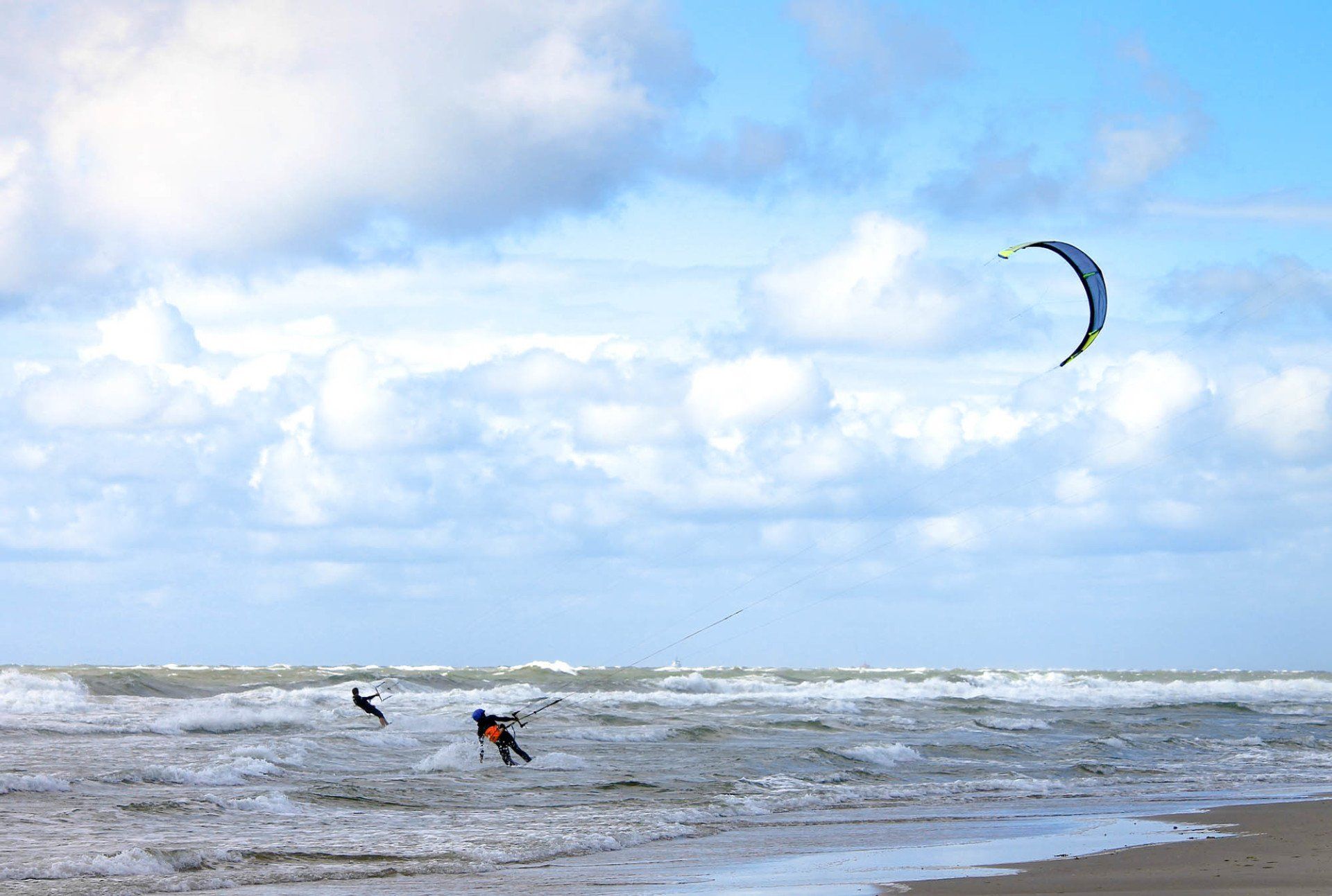 Freizeitaktivität, Kitesurfing